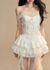 French Lace Cake Dress